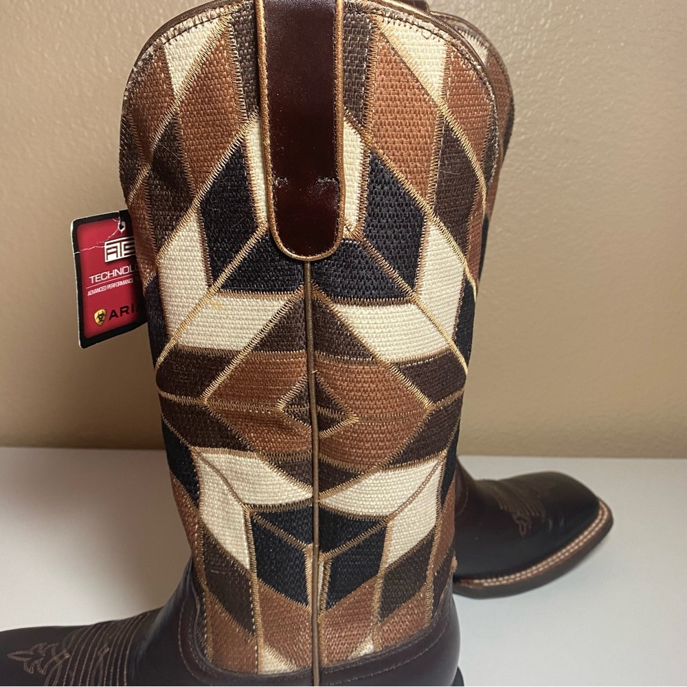 Ariat Miranda Western Boots NWT Size 7.5 Women Slight Wear Retail $219 Ltd EDITN - Picture 14 of 16